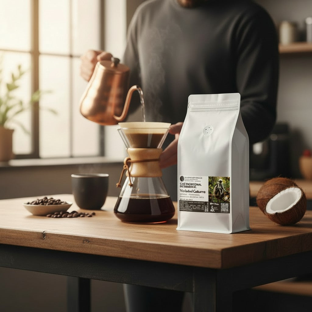 Café Excepcional Experimental - Microlote | Hacienda Los Nogales – Huila, Colombia | Variedad Caturra Cofermentado Anaeróbico 96hrs