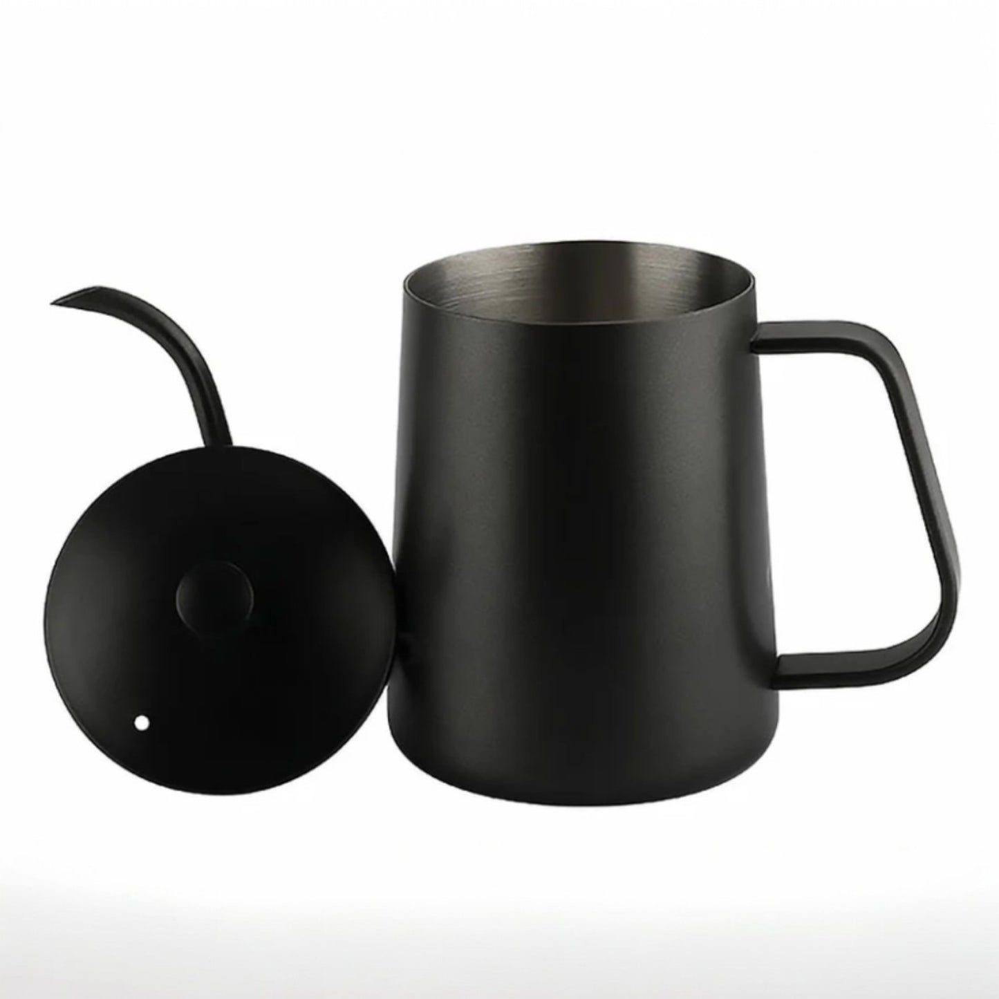 Tetera Barista Acero Inoxidable Negra – Precisión y Estilo en Cada Vertido