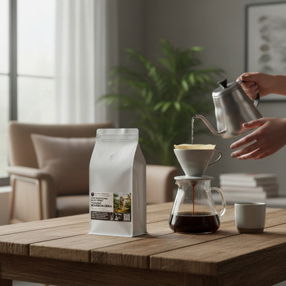 Café Excepcional Black Honey – Variedad Bourbon Sidra 'Exotic Varietal' Microlote Fermentado 91+ Ptos