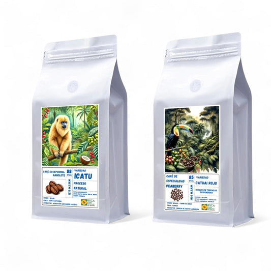 "Pack de Selección ICATUAI" - Origen Brasil | Proceso Natural 250gr c/u