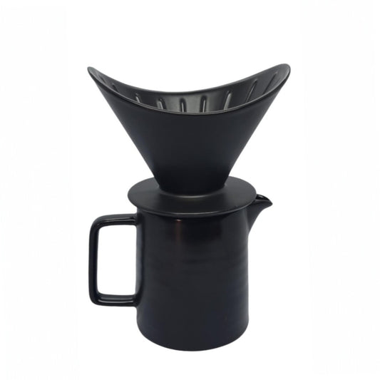 Dripper V60 de Cerámica Negro