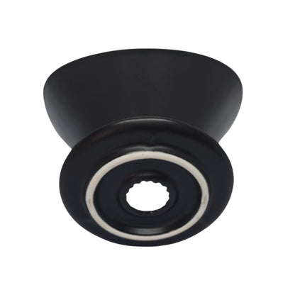 Kit Dripper V60 de Cerámica Negro – Ritual Barista en Casa | Incluye 100 filtros de papel V60