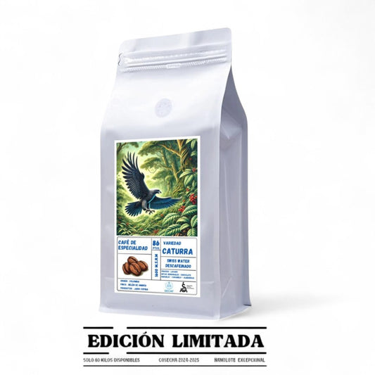 Café de Especialidad 99.9% Descafeinado - Proceso Swiss Water