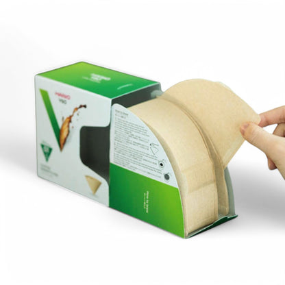 Filtros de Papel HARIO V60 – Tamaño 02 (100 unidades)