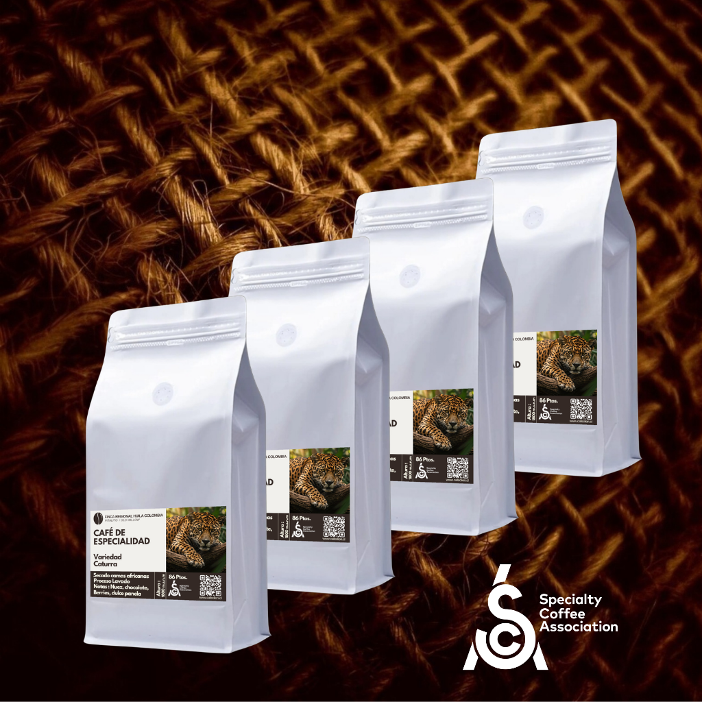 Colombia - Pitalito Huila | Variedad Castillo Caturra 86pts | Formato PYME