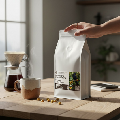 Café Excepcional Microlote Origen Brasil Fazenda Pedralva, Mantiqueira | Variedad Yellow Catuai