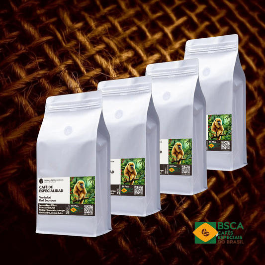 Brasil Red Bourbon 4kg - Café de Especialidad 86pts | Formato PYME