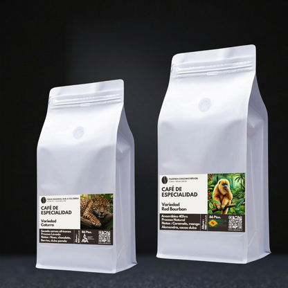Pack Dúo Salvaje: Origen Brasil & Colombia | Red Bourbon & Caturra 250gr c/u