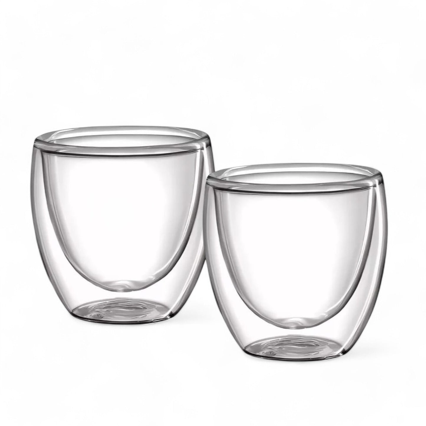 Taza Espresso Doble Pared Vidrio 200 ml – Diseño Elegante y Práctico